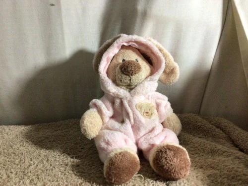 Vtg 2005 PJ BEAR In Pink Bunny PJ's TY Beanie Baby W/Tags 81/2" pre-owned