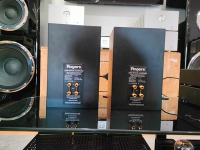 スピーカー・ウーファー Rogers LS3/5A MONITOR LOUDSPEAKER ROGERS LS3/5A LS3 5A PAIR OF SPEAKERS 11 OHM BIWIRING BI-WIRING