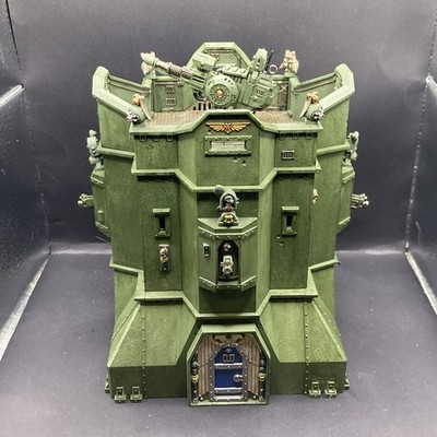 Warhammer 40K Imperial Strongpoint Imperial Bastion Professionally Painted