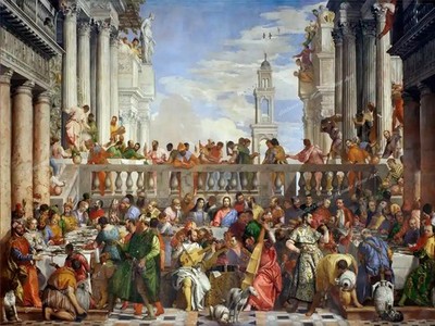 The Wedding Feast at Cana  by Paolo Veronese Giclee Art