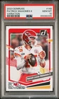 2023 Panini Donruss #149 Patrick Mahomes Ii Variation PSA 10