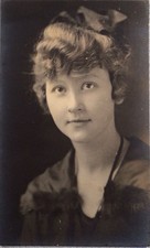 1910 s Antique PHOTO Edwardian Senior High School School Girl Beauty