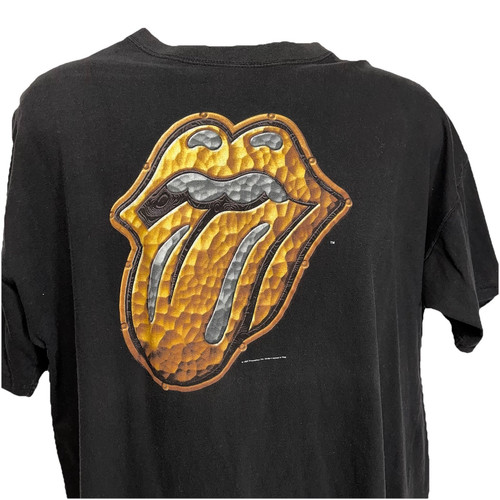 Maglietta The Rolling Stones Vintage 1997-98 Bridges to Babylon Tour XXL concerto - Foto 3 di 10