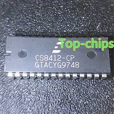 1PCS CIRRUS   CS8412-CP CS8412CP DIP-28 AUDIO   RECEIVER IC #iw