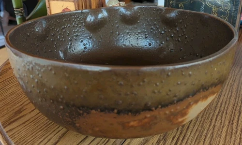 Rare Bennington Potters Vermont Pottery 2180 Glazed Stoneware Studio Art Bowl