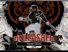 2023 Donruss #U11 Oscar Colas Unleashed Rapture Chicago White Sox (P)