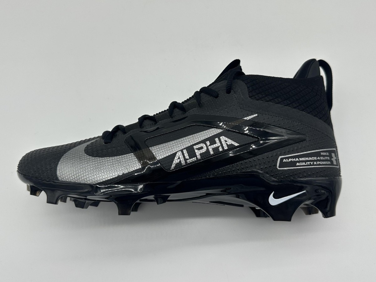 フォーデイズ FORDAYS Nike Alpha Menace 4 Elite Men's Size 8 Black Football Cleats