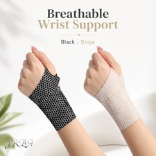 Carpal Tunnel Wrist Brace Breathable Compression Support Guard Wrap Men Women Su