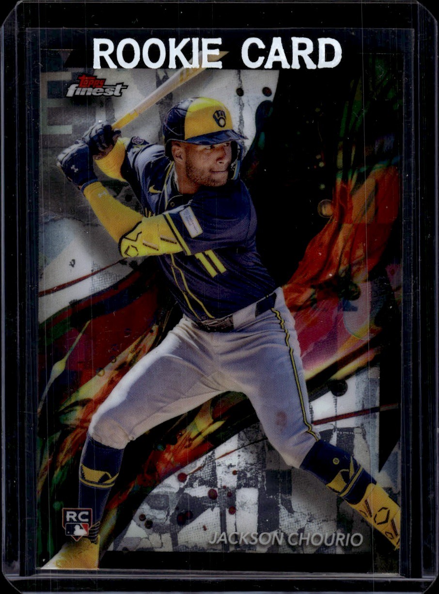 2024 Finest #11 Jackson Chourio Milwaukee Brewers Rookie