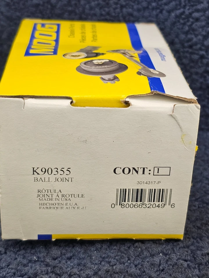 MOOG K90355: rótula para Volkswagen Jetta 1998-2009, Golf y Beetle Foto 2 de 4