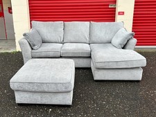 Next Stamford Corner Sofa & Storage Footstool - London Delivery Available