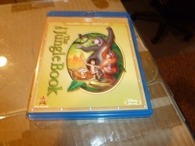 The Jungle Book  Diamond Edition: Blu-Ray only, No DVD, slipcover, digital