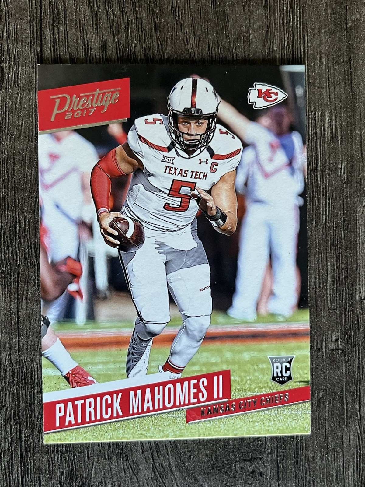 2017 Panini Prestige #232 Patrick Mahomes II RC Rookie