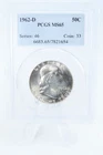 1962-D PCGS MS65 Franklin Half Dollar Business Strike 50C