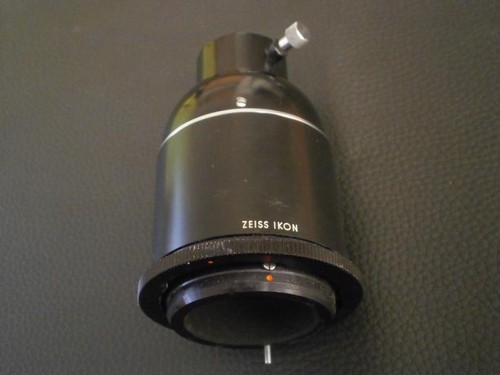 Zeiss Ikon lcarex Mikroskop Tubus Adapter komplett Ringschwalbe (Nr.1)