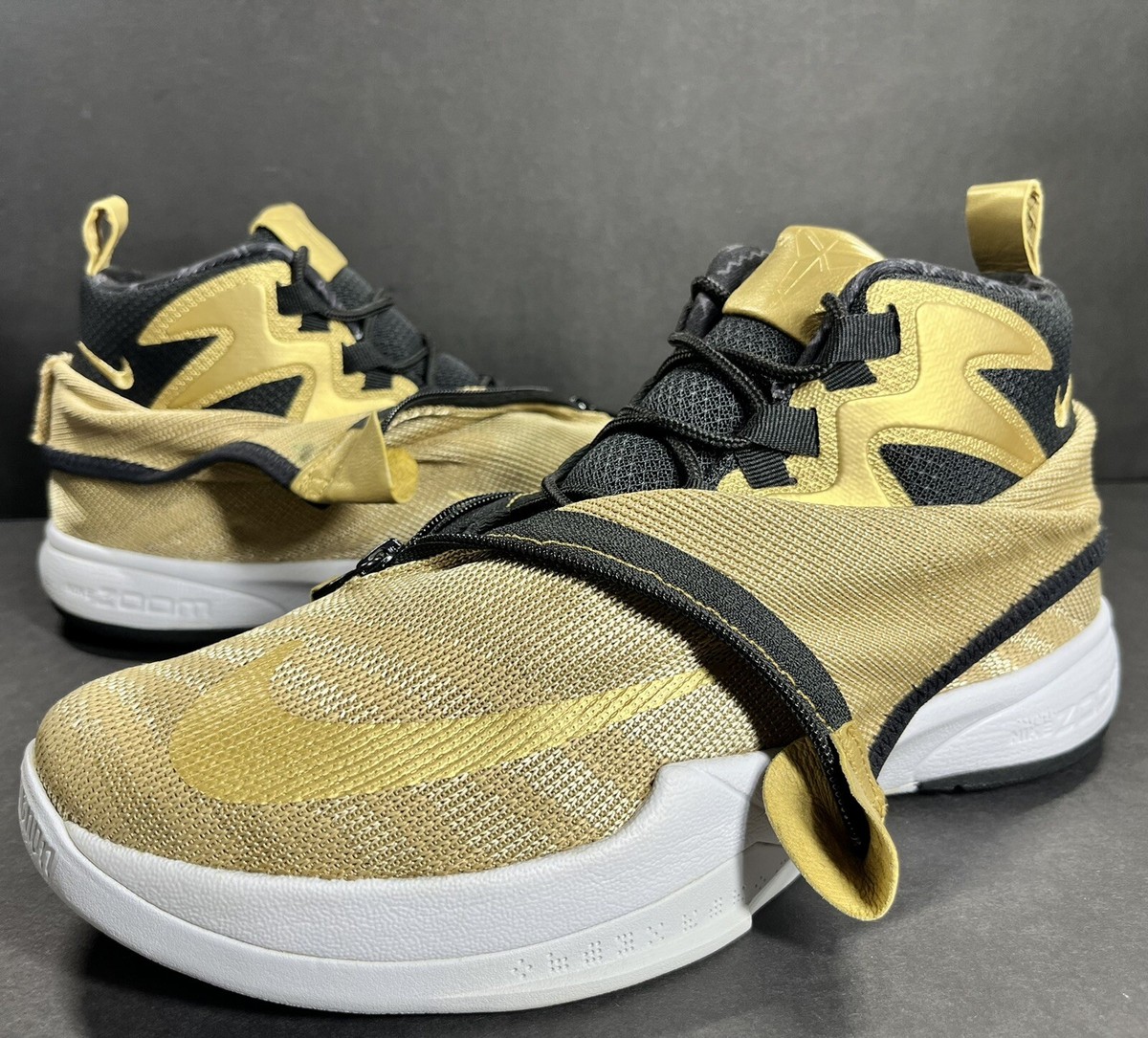 Nike Zoom Kobe Icon Metallic Gold Basketball Shoes Mens 819858-700