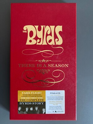 The Byrds-There Is A Season/Box Set mit 4 neuwertigen CDs von Rhino +DVD+Booklet
