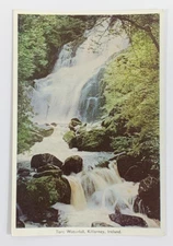 Torc Waterfall Killarney Ireland Postcard Unposted