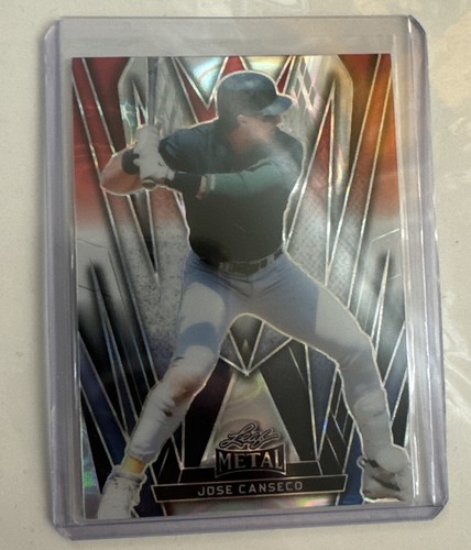 2024 Leaf Metal Lava Parallel Insert Jose Canseco #2/2 Made