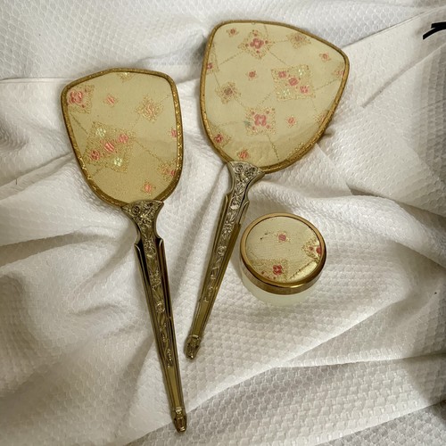 Vintage Coronet Travel Vanity Set ~ Complete 8 Pc Set - Picture 7 of 12