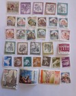 Europe used postage stamps, lot, 130 stamps UK, Germany, Italy, USSR, Austria — photo 2
