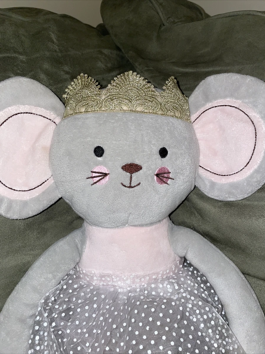 18 Levtex Baby Elise Ballerina Plush Princess Mouse Pink Gray eBay