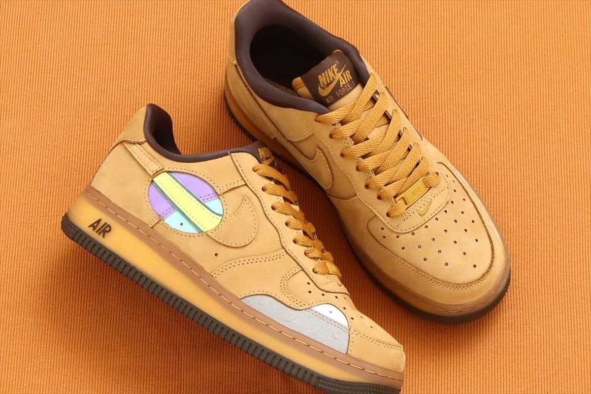 Nike Women's Air Force 1 Low '07 Wheat and Dark Mocha DQ7580