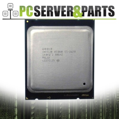 Lot of 10 Intel Xeon E5-2620 SR0KW 2.0GHz 6-Core 15M LGA2011 CPU Processors