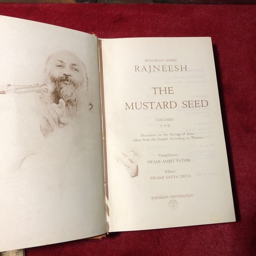 THE MUSTARD SEED Rare 2nd Edition Bhagwan Shree Rajneesh 1978 Hc Osho Jesus - Picture 7 of 11
