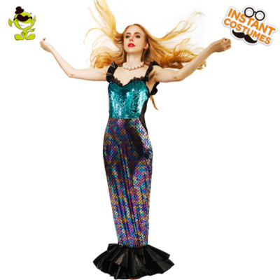 chinese dress ladies Halloween Mermaid Princess Fancy Dress