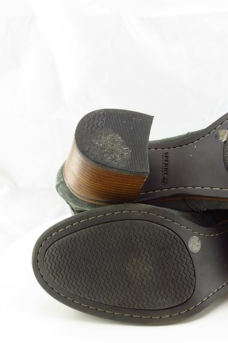 Sperry Top-Sider Boot Sz 8 M Chelsea Gray Leather Women - Picture 6 of 7