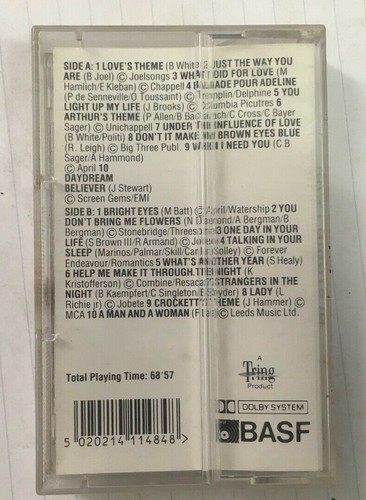 Various "Quiet Nights In: 20 Instrumentals" Tape Cassette - Never Been Played - Picture 2 of 4