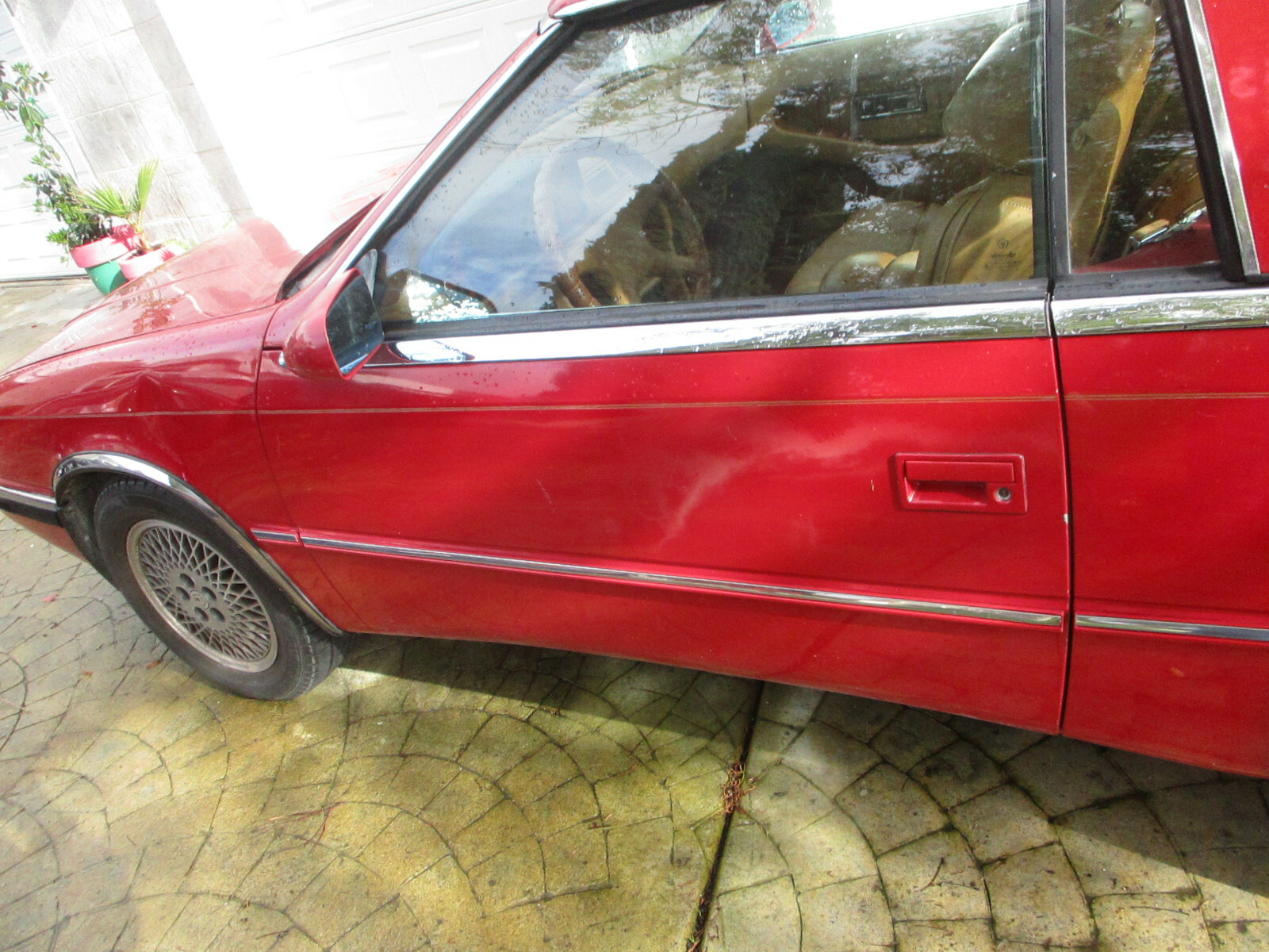 DRIVER Door Maserati Chrysler TC 89 90 91 ###