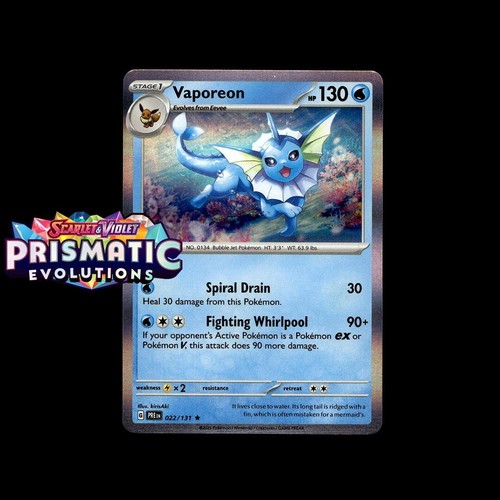 Pokemon Prismatic Evolutions: Choose Your Card! Reverse Holo/Holo EX Full Art NM - Picture 25 of 173