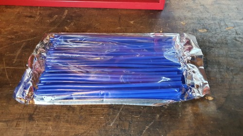 MX Bike Wheel Spoke Covers Blue - Picture 2 of 3