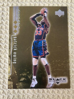 1998-99 Upper Deck Black Diamond GOLD Triple Diamond #61 Patrick Ewing /1500