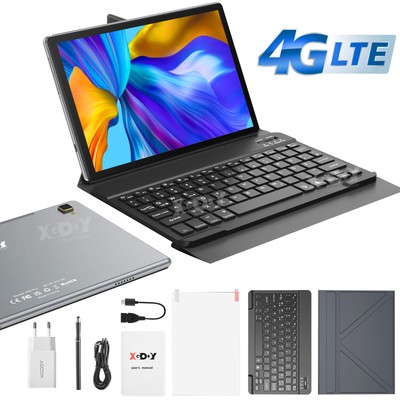 2024New PAD Tablet Android 13 16GB RAM+256GB 8000mAh 10 Zoll PC 13MP+8MP 4G WlFl