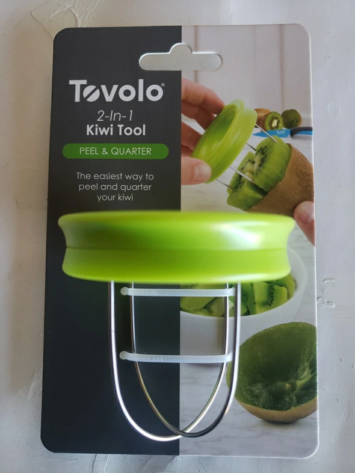 Tovolo 2 em 1, Ferramenta Kiwi Fácil de Agarrar, 1 EA, Verde - Imagem 4 de 4