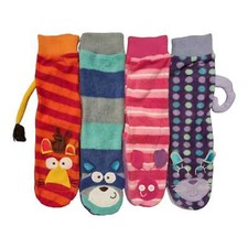 Damen & Mädchen Hüttensocken Kuschelsocken Haussocken ABS Sohle Wintersocken Top