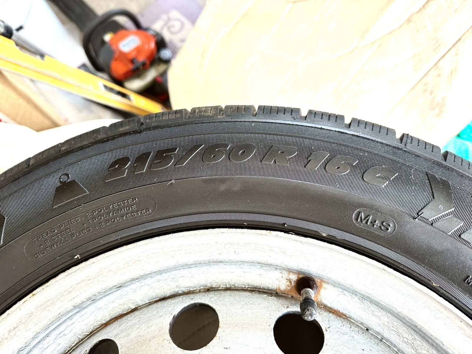 4 Michelin Agilis 51 Winter Tyres on Steel Rims Fit Peugeot Expert Van