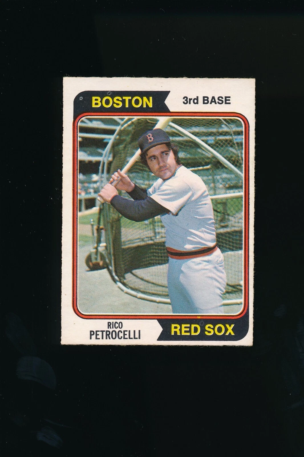 1974 O-Pee-Chee #609 Rico Petrocelli Boston Red Sox EX
