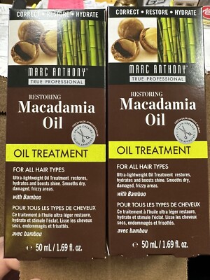Marc Anthony Repairing Macadamia Oil Treatment For All Hair Types 1.69oz 6 PACK