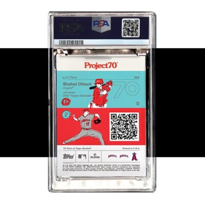 PSA 10 10 10- Topps Project 70 Shohei Ohtani x DJ Skee AUTOGRAPH