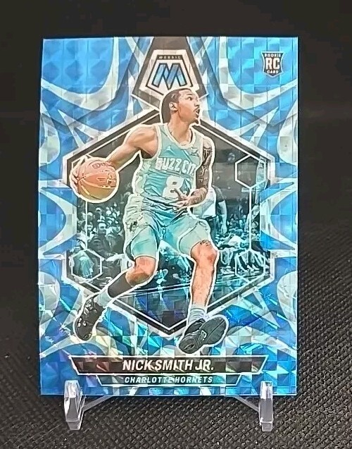 2023-24 Mosaic Nick Smith Jr. RC Reactive Blue Prizm 242