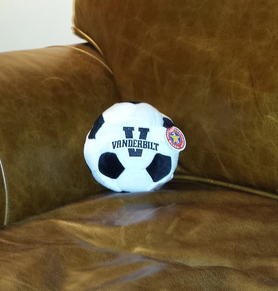 VANDERBILT COMMODORES STUFFED PLUSH SOCCER BALL 4" - Image 2 of 2