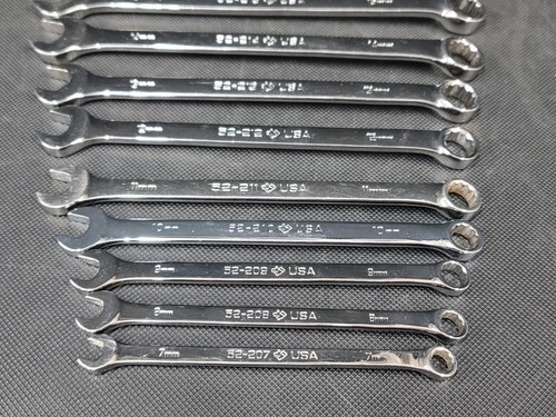 Armstrong Tools 15 pc 12 point Metric Combo Wrench Set 7-19mm & 21-22mm GMTK 52 - Picture 19 of 19