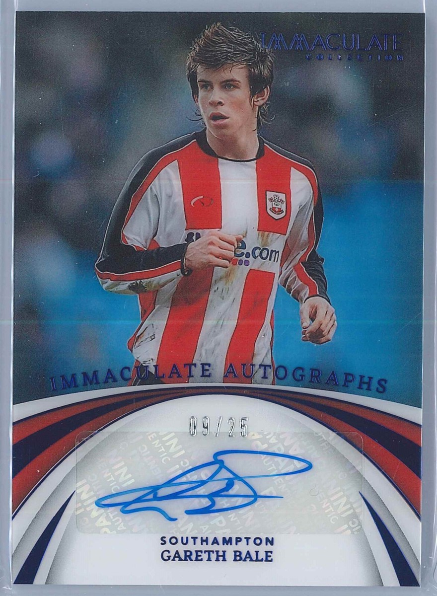 2022-23 Panini Immaculate Soccer Gareth Bale Immaculate Autographs 