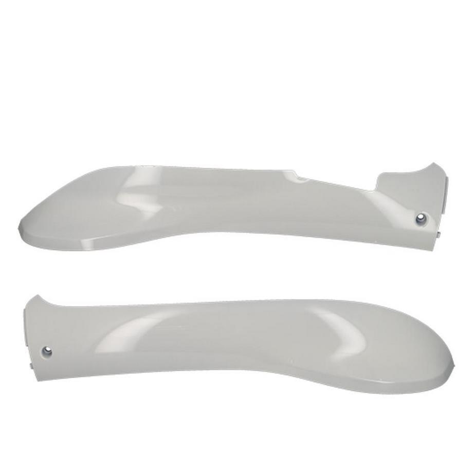 Bas de caisse blanc pour scooter Sym Fiddle II 4T 2008-2021 Tun'r