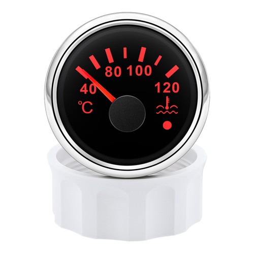 5 Gauge Set 85mm GPS Speedometer 200MPH&52mm Fuel/Temp/Oil/Volt Gauge for Boat - Picture 13 of 21