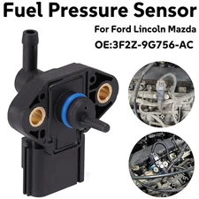 Fuel Rail Injection Pressure Regulator Sensor For Mercury Ford Lincoln Mazda 